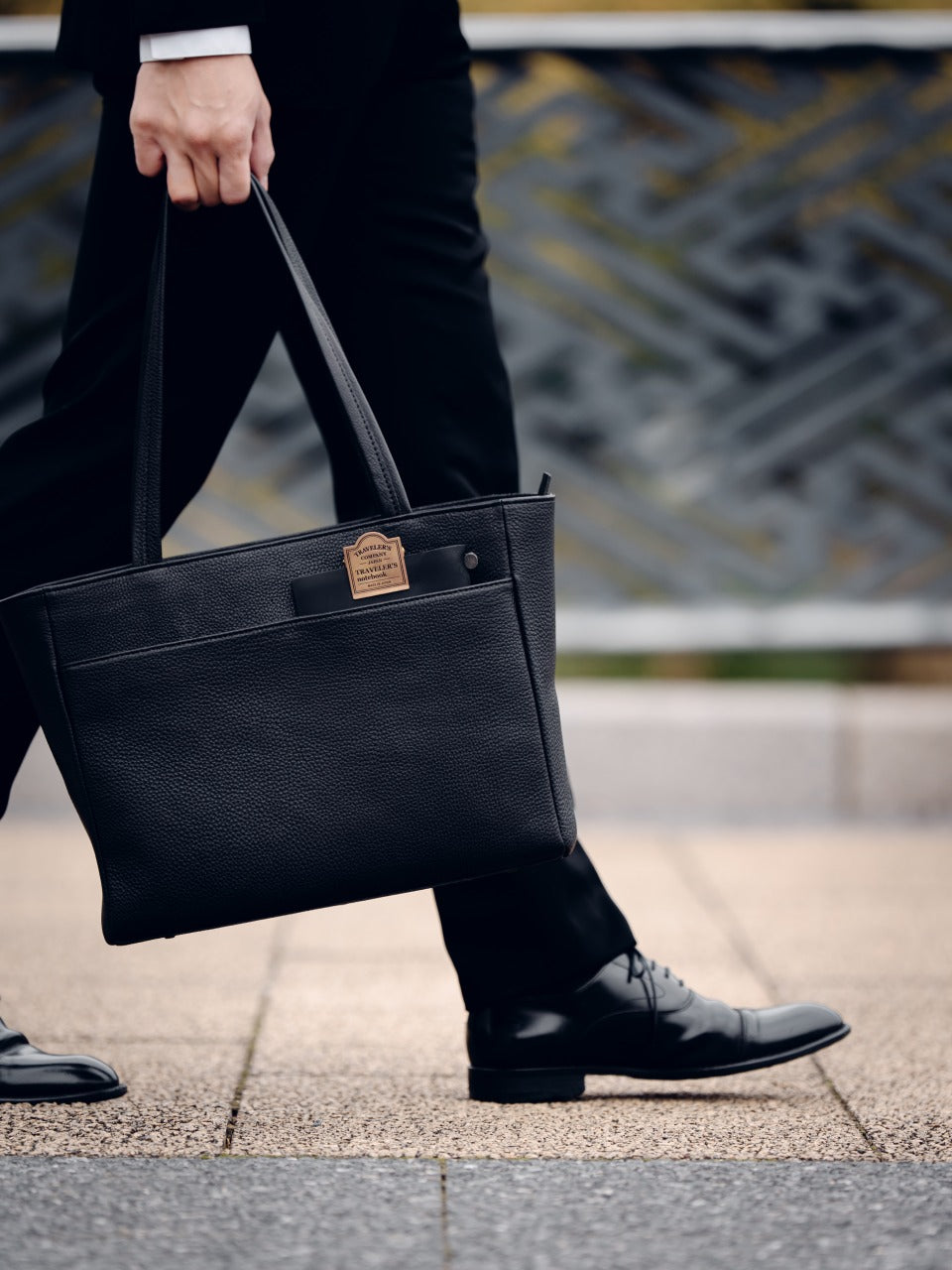 BUNGU TOTE 文具好きのトートバッグ　&Liebe 黒 5月再販予定 BUNGU TOTE 文具好きのトートバッグ – &Liebe