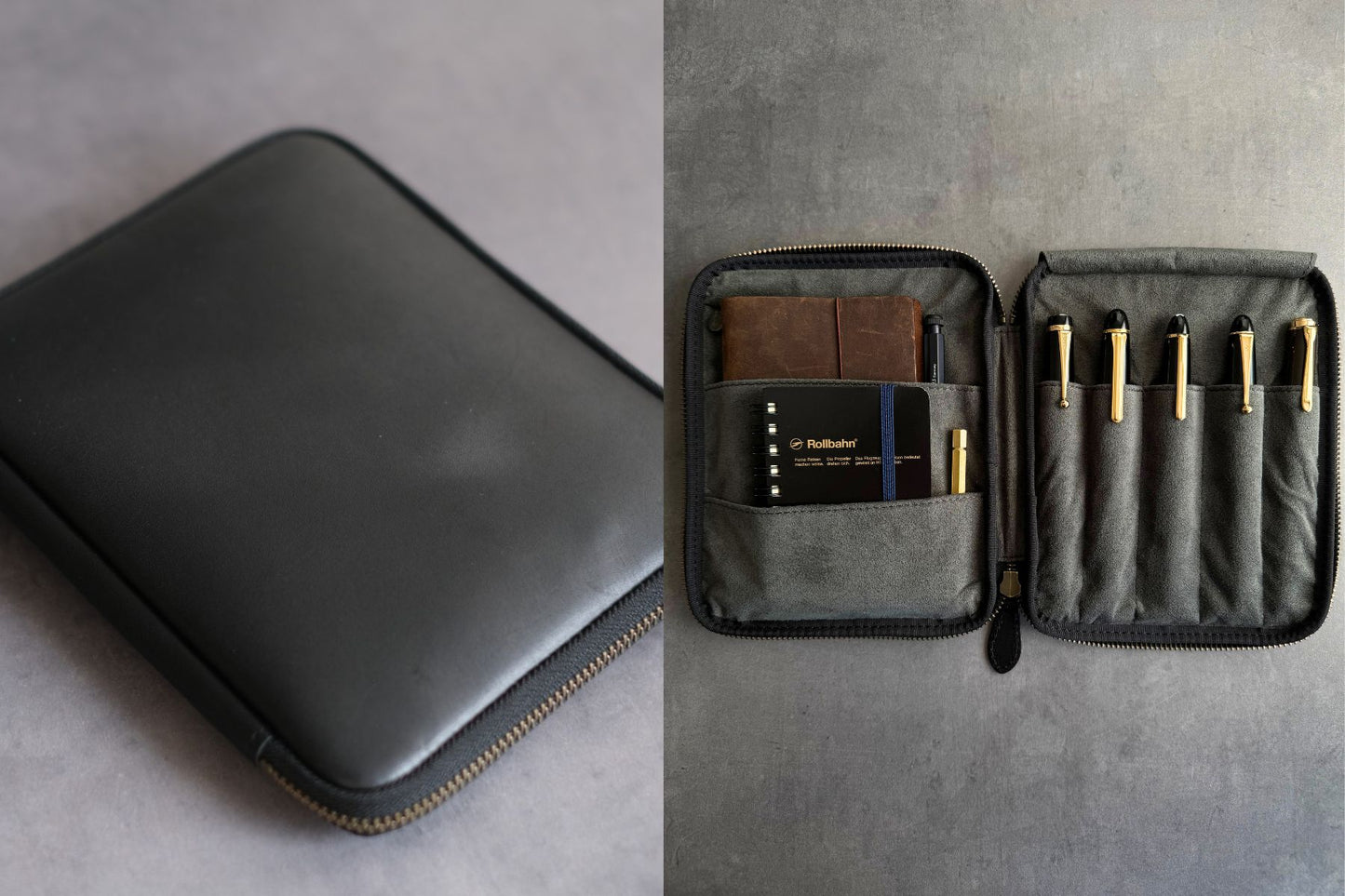 "Every time I open it, I get excited." Stationery pouch Tochigi leather