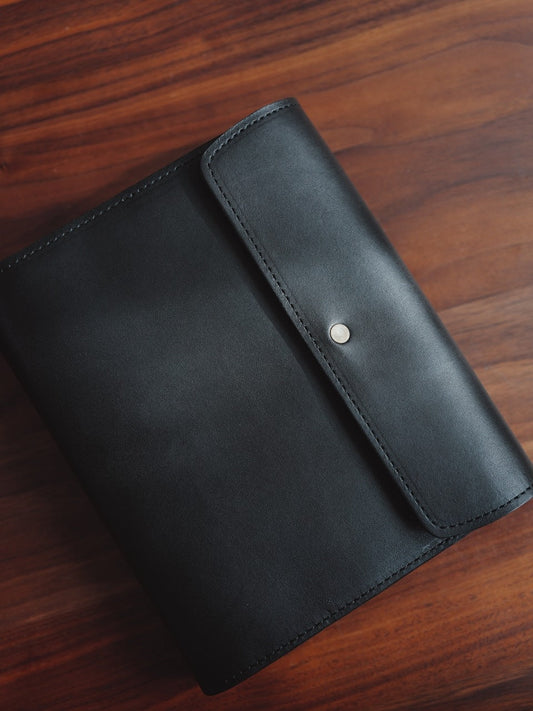 20mmリングのホック型システム手帳｜2ndサンプルが完成しました