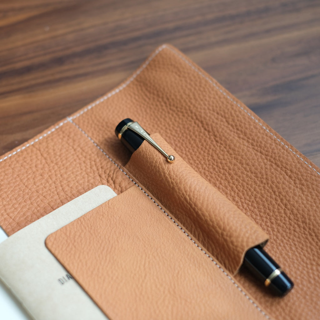 [Pebble Nume] Notebook cover for carrying around a pen A5 size