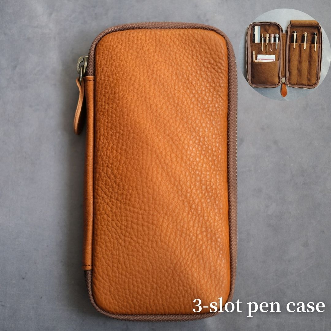 Pebble Nume: Zip Pen Case for Stationery Enthusiasts