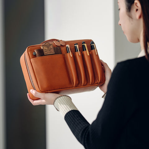 【3/21 12時販売】Bungu Desk Pouch | 机の上に、小さな書斎を。