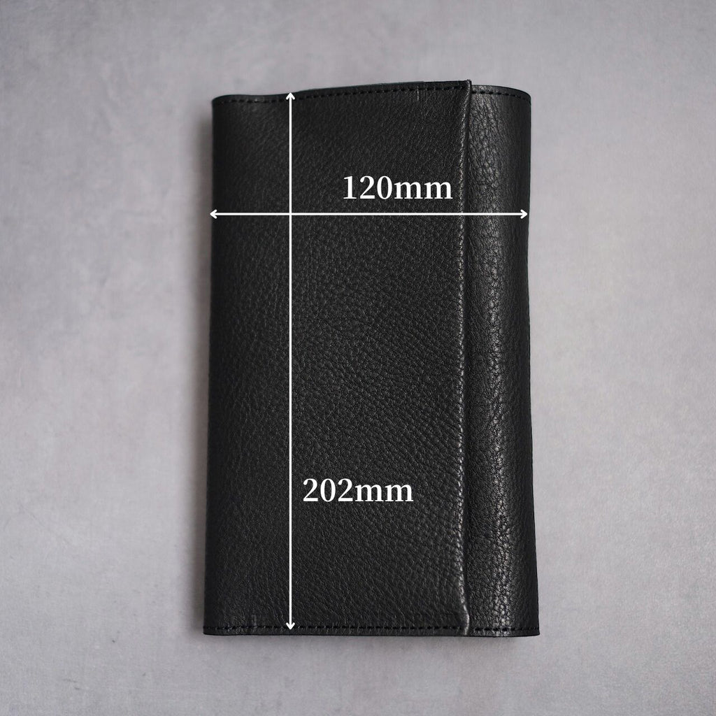 【ペブルヌメ】ペンを持ち歩く　ほぼ日weeks対応カバー　weeks MEGA対応　