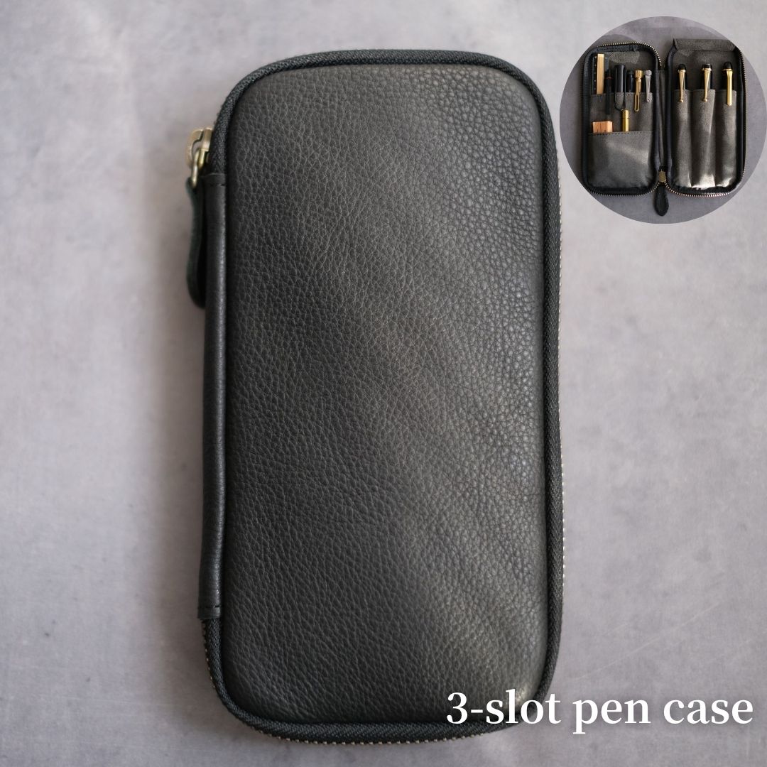 Pebble Nume: Zip Pen Case for Stationery Enthusiasts