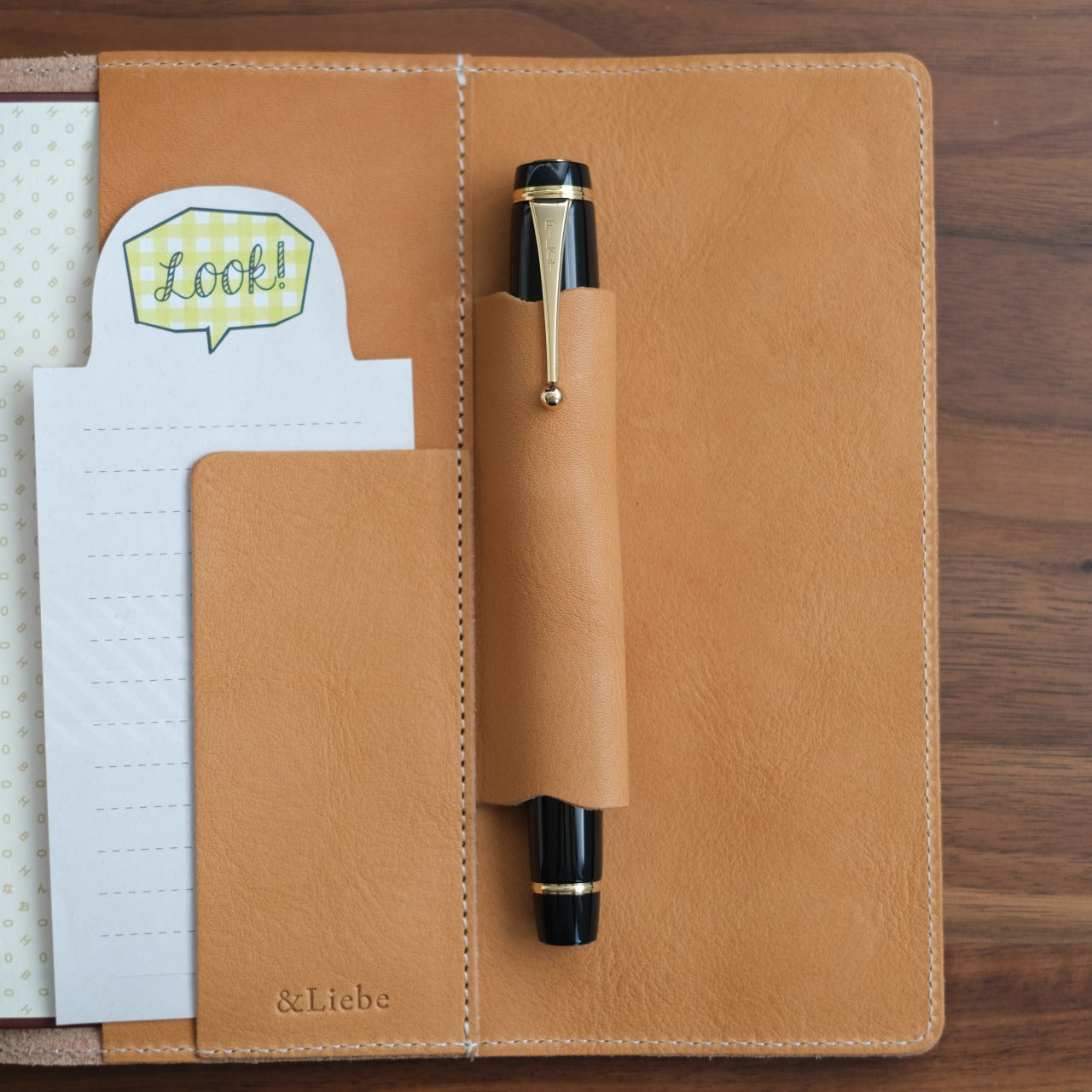 Carry your pen with you Hobonichi Weeks Compatible Cover Weeks MEGA Compatible [Tochigi Leather]