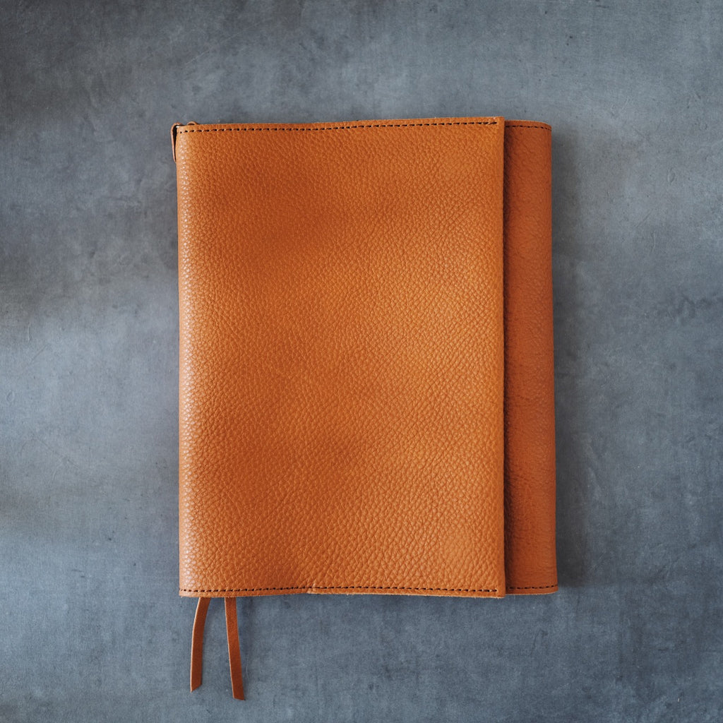 [Pebble Nume] Notebook cover for carrying around a pen A5 size