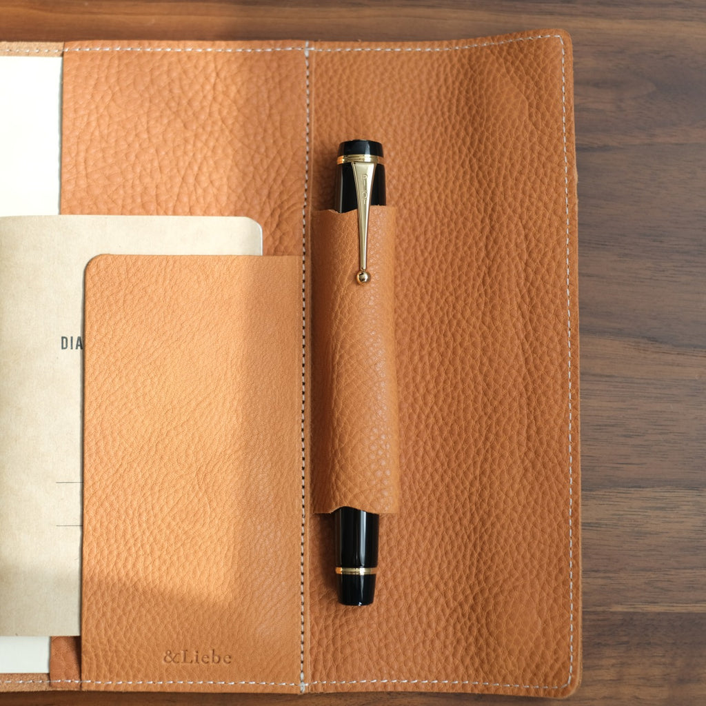 [Pebble Nume] Notebook cover for carrying around a pen A5 size