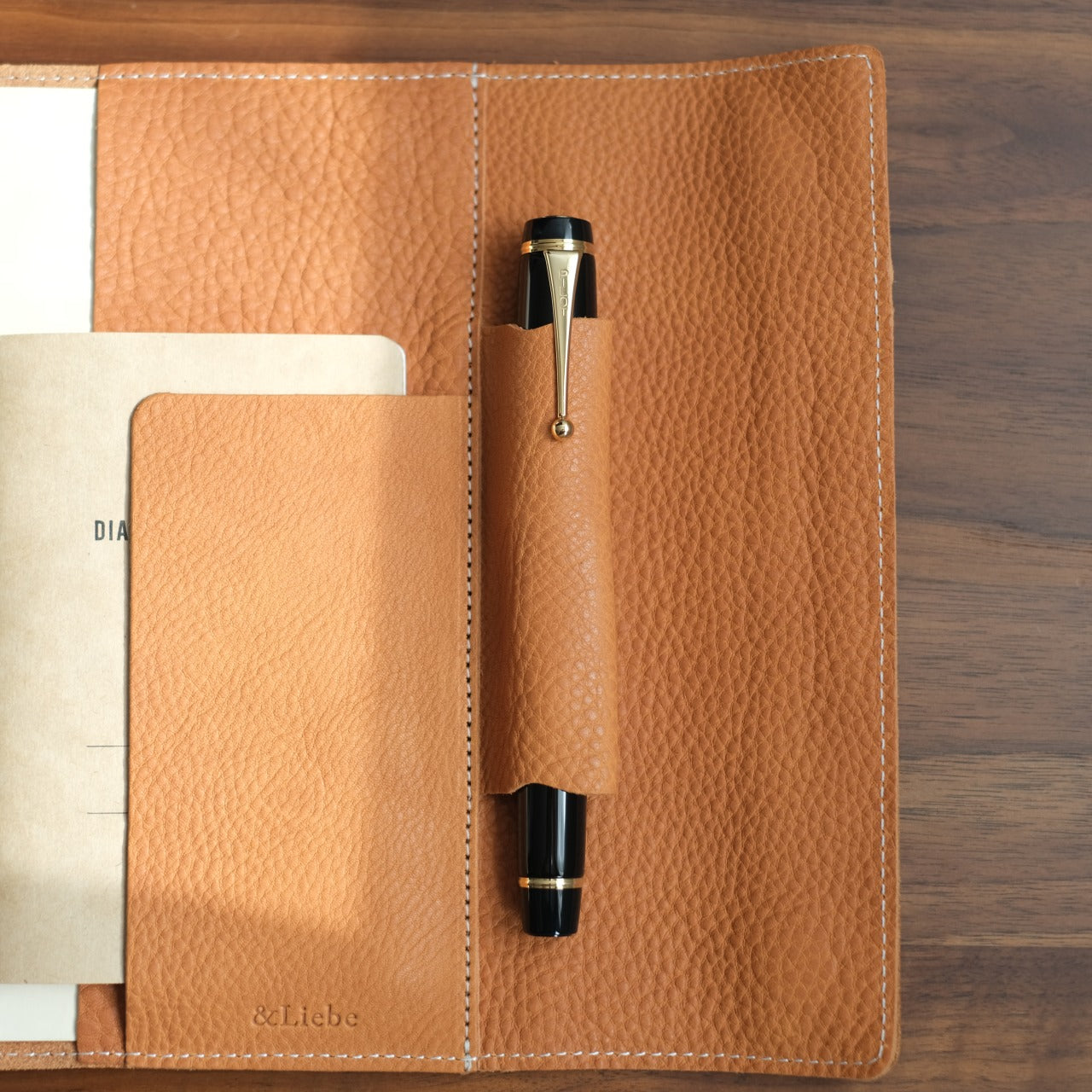 [Pebble Nume] Notebook cover for carrying around a pen A5 size