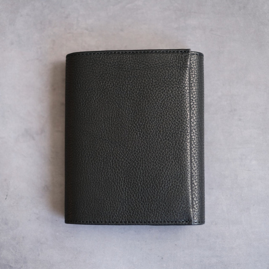 【ペブルヌメ】ペンを持ち歩くシステム手帳　M6サイズ　13mmリング　